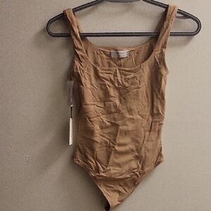 Babaton Beige Bodysuit